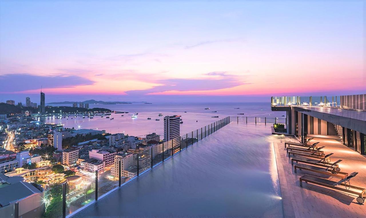 Central Pattaya - Infinity Pool Condo Pattaya View Exterior photo