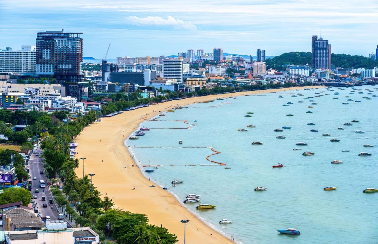 Central Pattaya - Infinity Pool Condo Pattaya View Exterior photo