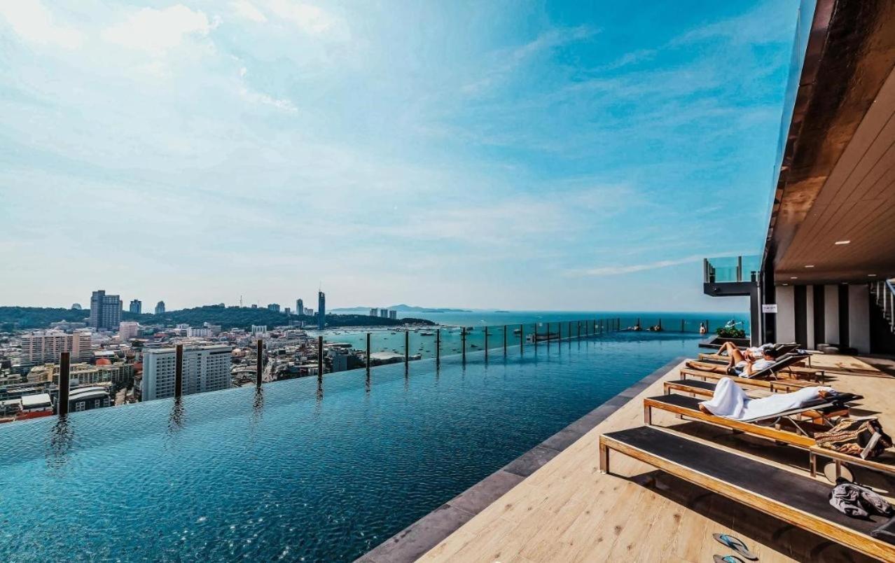 Central Pattaya - Infinity Pool Condo Pattaya View Exterior photo