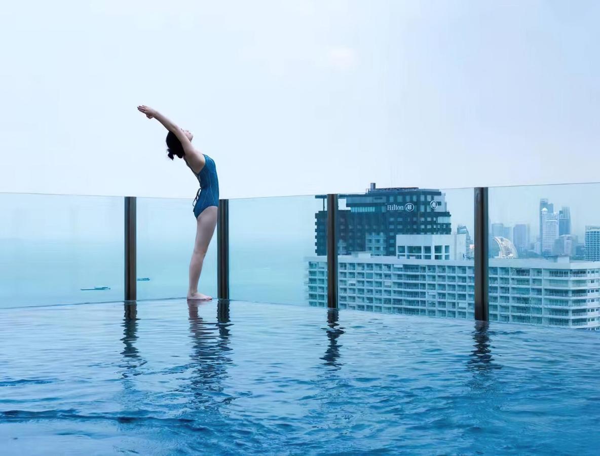 Central Pattaya - Infinity Pool Condo Pattaya View Exterior photo